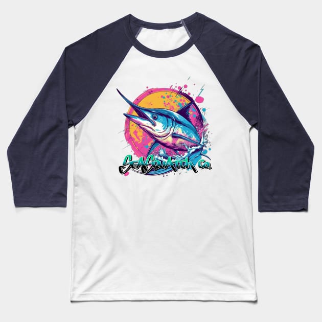 SeaSquatch 25 Baseball T-Shirt by SeaSquatch Co.